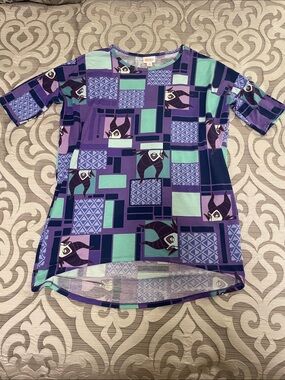 LuLaRoe Maleficent Top Size XS